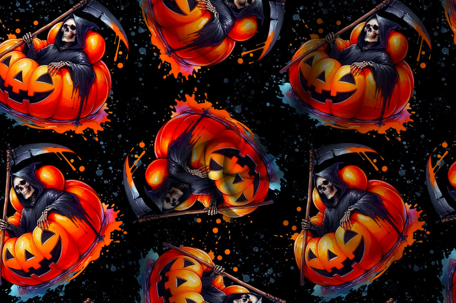 Kürbis Sensenmann Halloween Aktuelle Vorbestellung